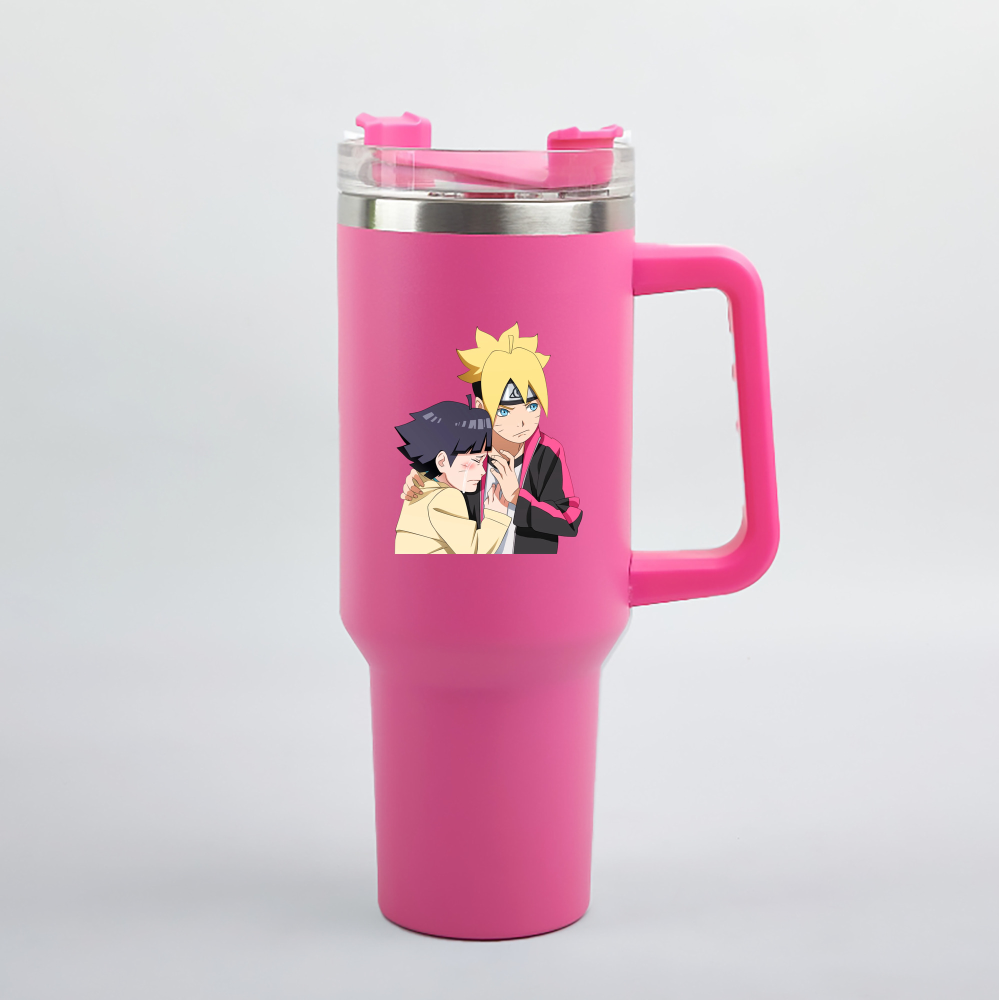 （画像用） NARUTO -ナルト- うずまき ボルト Uzumaki Boruto 1200mL車用タンブラー（カラープリント）